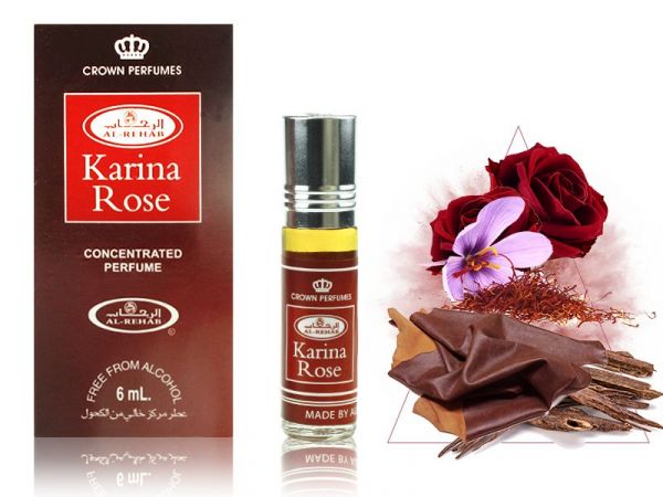 Al Rehab oil perfume Karina Rose, 6 ml (Women) wholesale